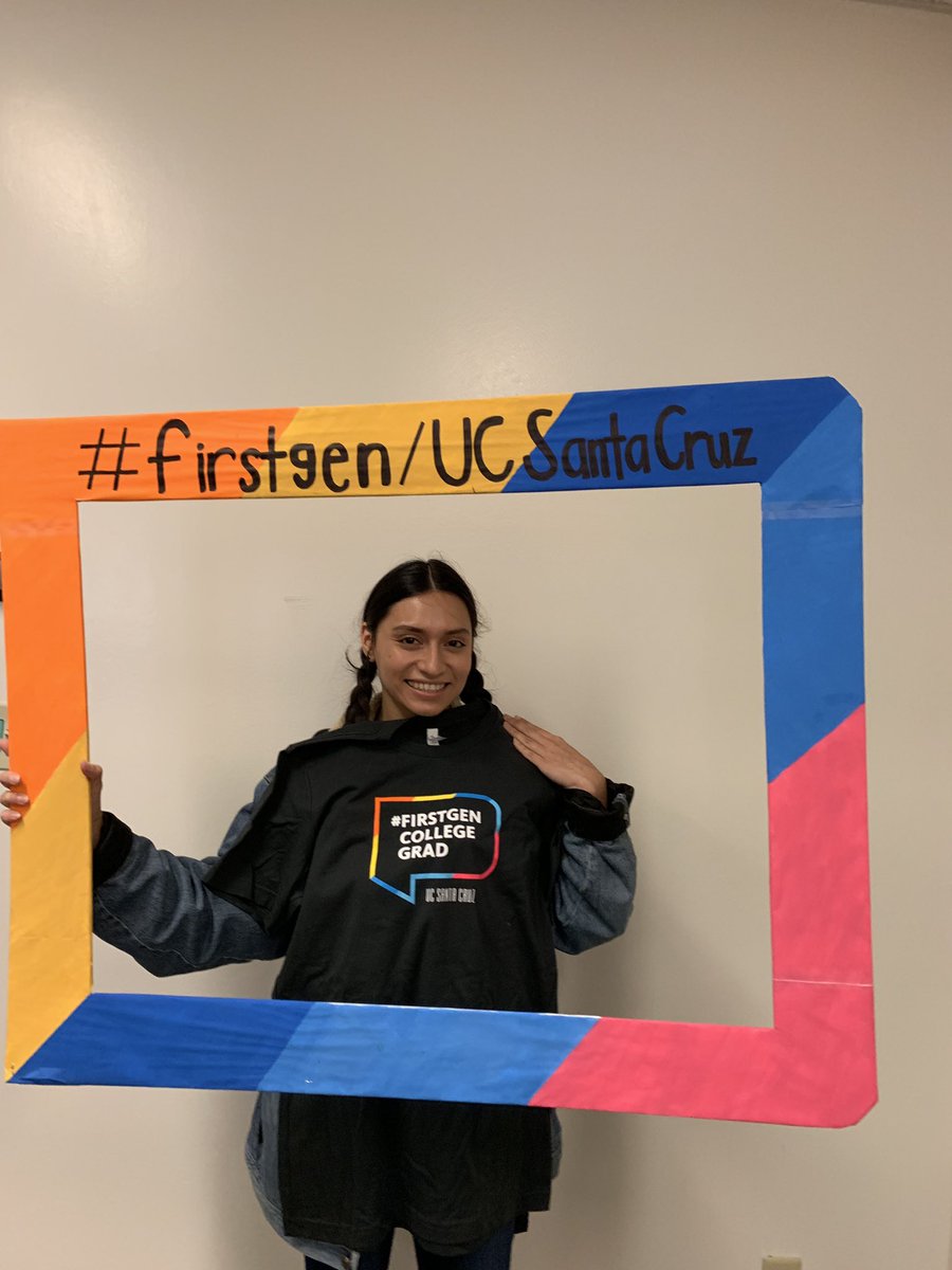 FirstGenUCSC's tweet image. Finally getting access to a certain part of society (scientific community) I wouldn’t have been able to reach without school — Celeste Aliaga #firstgenUcsc