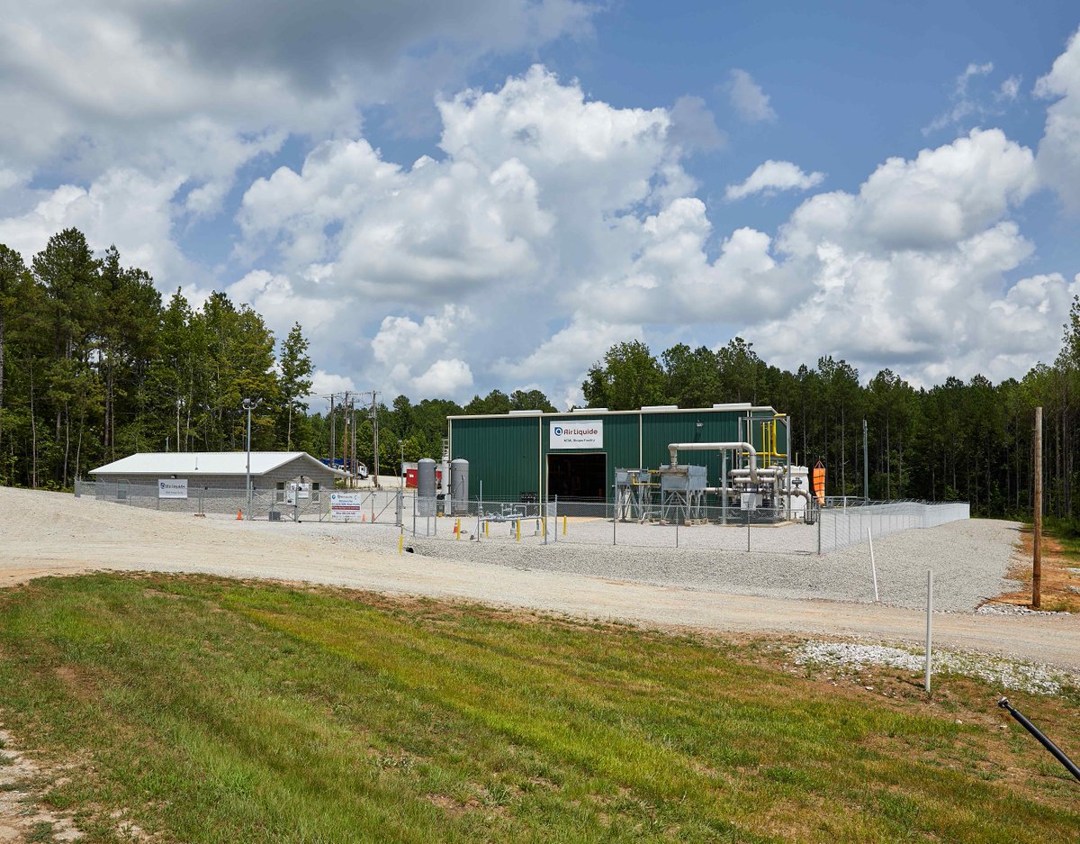 🇺🇸 Air liquide US largest biomethane production unit receives 350,000 metric tons of waste per year, being then transformed and reinjected into the network to heat around 4,5000 homes! ♻ #renewable #circulareconomy 👉ow.ly/8tcy101Cvzb