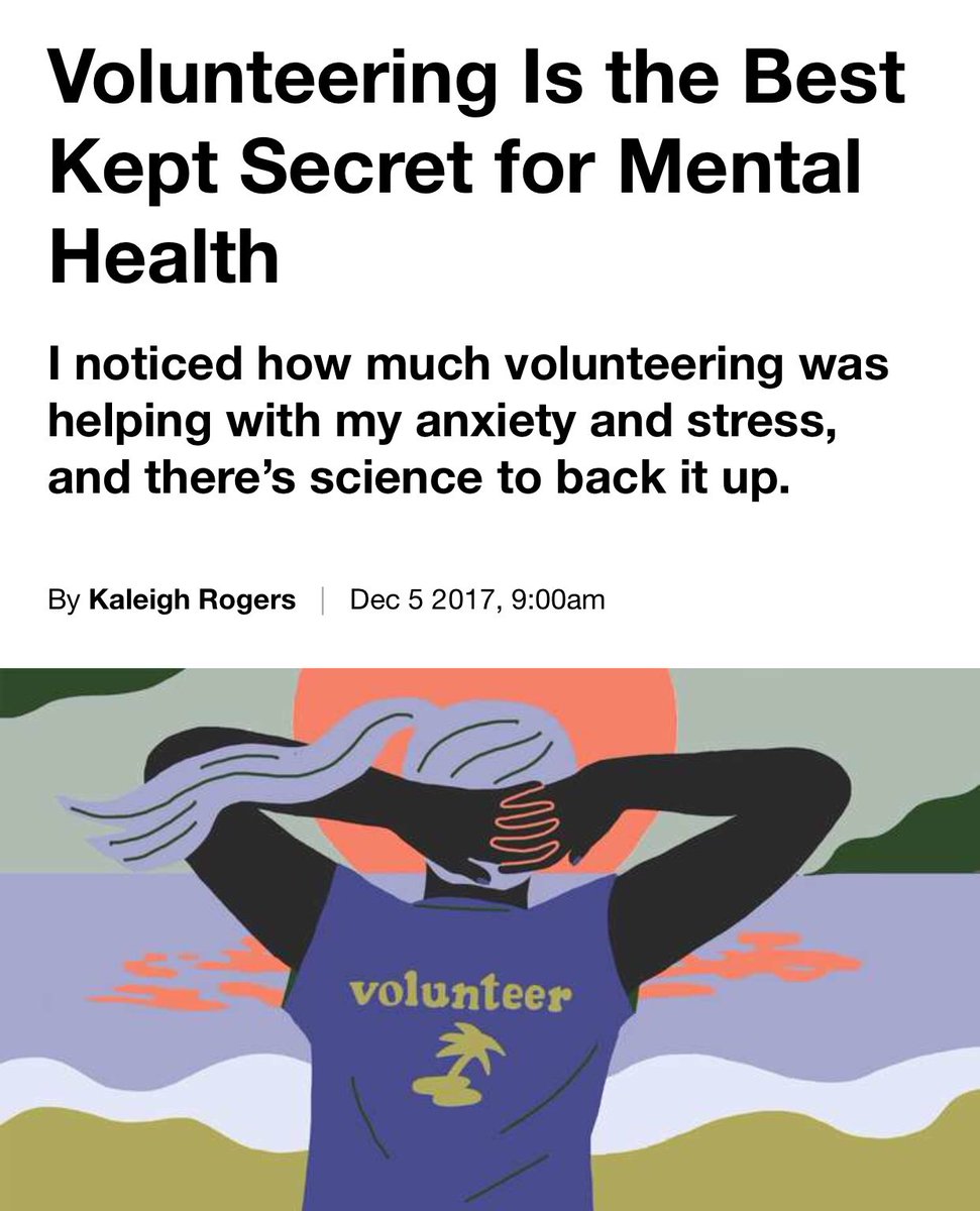 Interesting article on the benefits of volunteering on mental health! #VolunteeringHelps 
vice.com/en_us/article/…