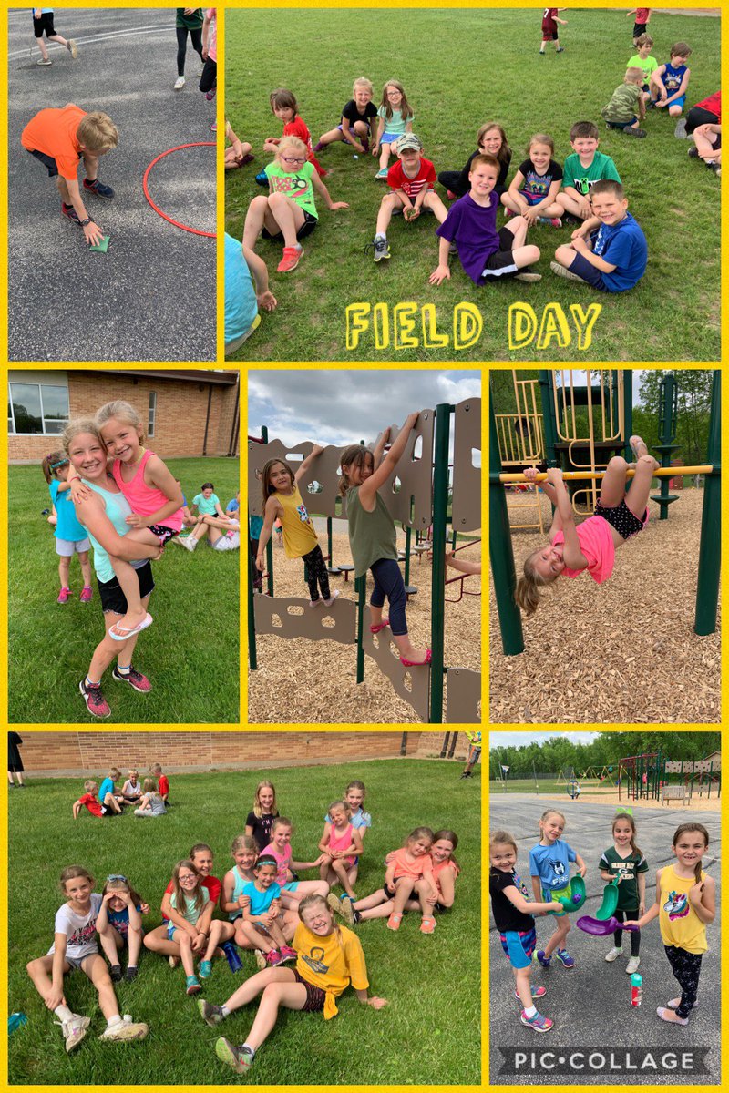 Field Day Fun ⁦<a href="/PCSD_LN/">Lannoye Elementary</a>⁩ #RaiderStrong With so many smiles and so much laughter!