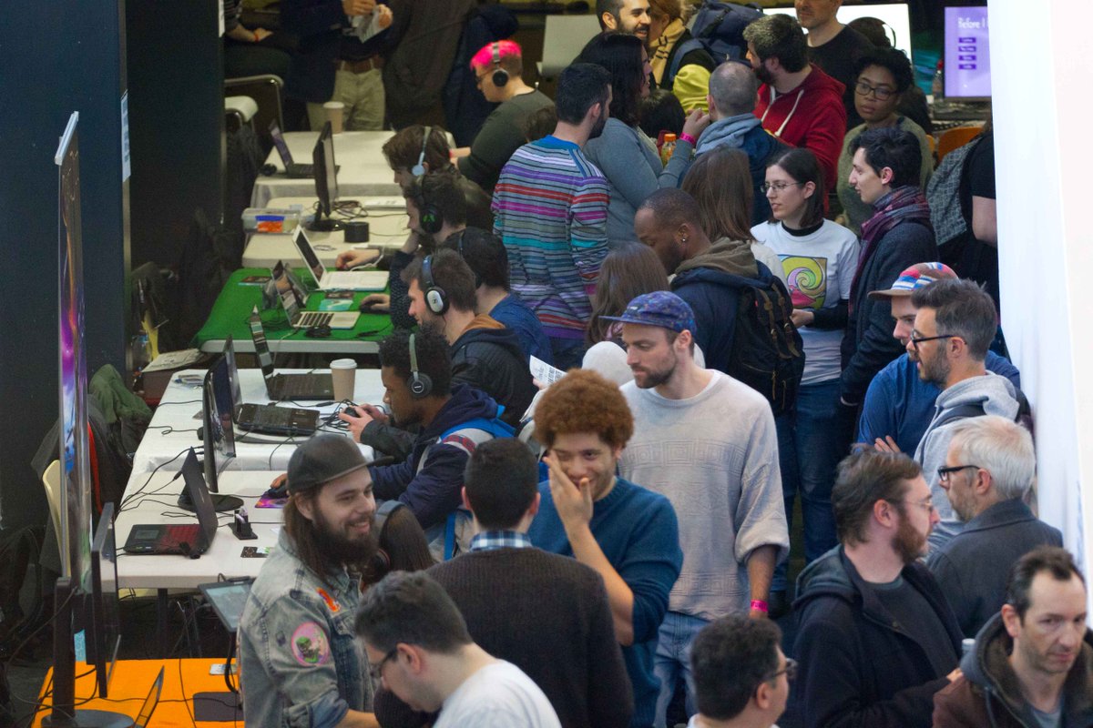 How about we give an idea what AdventureX is like for potential exhibitors and speakers?  

We invite you to share your pictures or experiences from previous years.

We'll start!