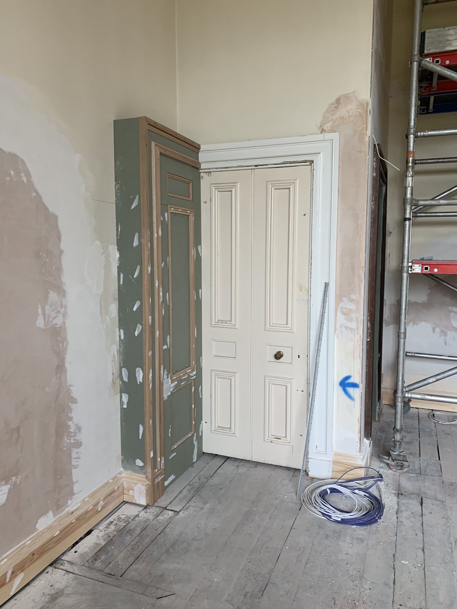 Progressing well now on site. Bringing buildings back to life not an easy task