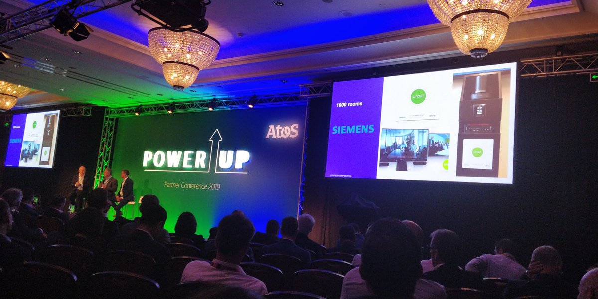 Great case study of over 1500 circuit meeting room systems deployed for Siemens.  #PowerUpPartners19