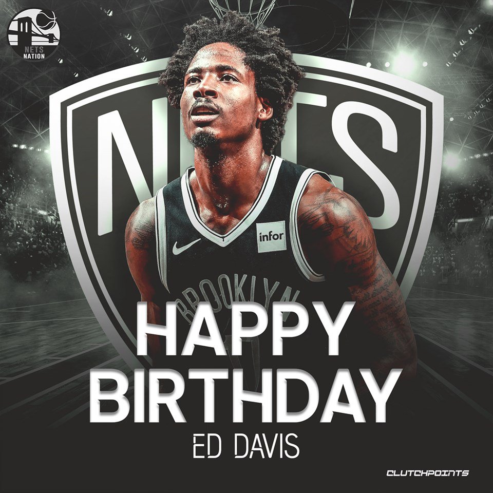 Join Nets Nation in wishing Ed Davis a happy 30th birthday!    