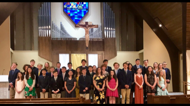 stbernschool's tweet photo. Congratulations to our Class of 2019!  We are so proud of you and we wish you the best of luck in high school and beyond. Godspeed and God bless. You will always be bulldogs! #stbbulldogs #stbprays #stbgrows https://t.co/umQDd6XPpW