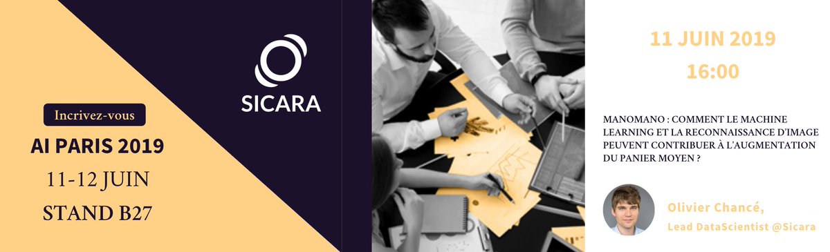 theodo_data_ai's tweet photo. Venez découvrir nos solutions de reconnaissance d'image à @AI_PARIS_ les 11 &amp; 12 juin au stand B27.
Pour plus d'informations : https://t.co/iMqq4U1jnX 
#data #aisolutions #AIParis https://t.co/5noko5SYlS