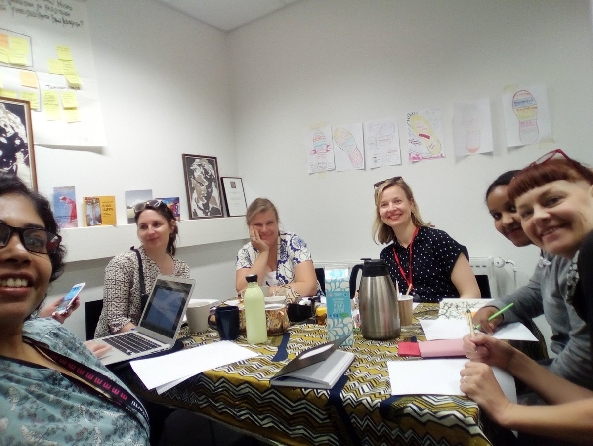 SohiniNandiUCL's tweet photo. Lots of brainstorming over coffee on how to best set up our museum @HRmuseo https://t.co/KFb7K8upFl