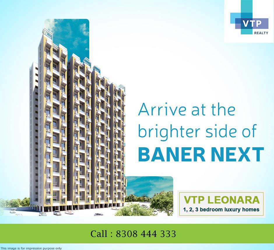 propinn's tweet photo. Avail your dream home at VTP  Leonara, located at the junction of coveted Baner and buzzing IT hub of  Hinjewadi and enjoy better work-life balance.
1, 2 &amp; 3 BHK Homes, Price Starts @34.5Lacs*
For More Details, Call : 8308 444 333.
#pune #puneproperty https://t.co/awCcI7VKxK