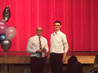 WestsideThunder's tweet photo. Congratulations Julia and Travis @WestsideThunder achieving by believing award winners. #awesomestudents #lovelearing #westsiderocks https://t.co/gZM894banz