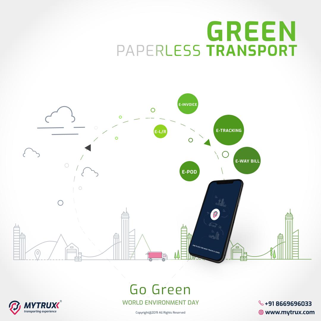 My_trux's tweet photo. Let's save the world with #MYTRUXX
using Green, paperless Transport System
Happy World Environment Day
#happyworldenvironment day #worldenvironmentday #gogreen #green #paperlesstransportsystem #transportsystem #mytruxx #transportingexperience #postload #findtruck #tms #blockchain https://t.co/vxR5TRzKZR