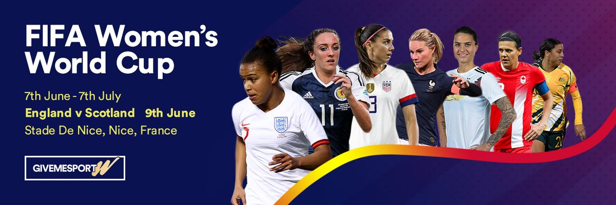 GiveMeSportW's tweet image. NEW | We are ready for the @FIFAWWC ... we hope you are too

#GMSW | #FIFAWWC | #DareToShine | #StrongerTogether