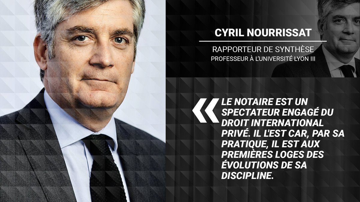 Le rapport, les propos et les travaux des commissions l'ont démontré, le notaire occupe une place à part dans l'univers juridique #international.🌍 ⚖ #CongresNotaires