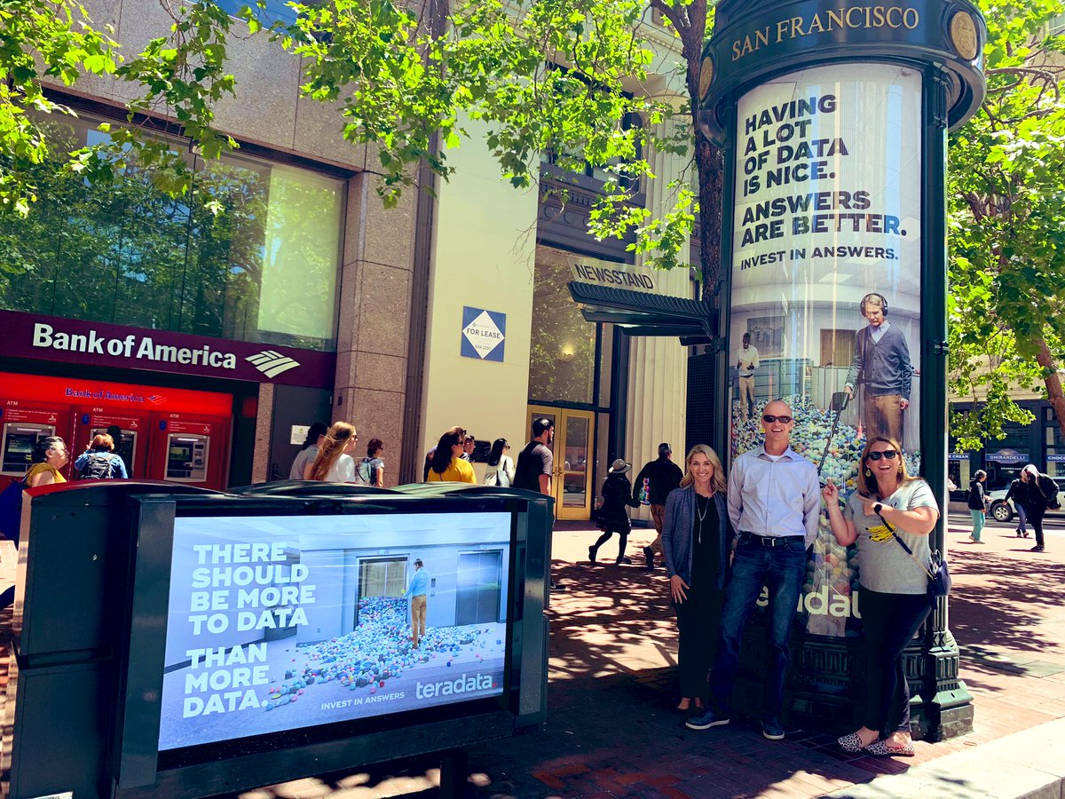 AngelaDugganAtl's tweet photo. Perfect day ☀️in San Fran to view the #TeradataTakeover @Teradata #TeradataLife https://t.co/lWQuNNliyn