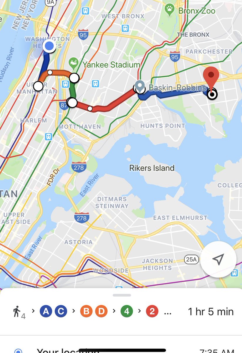 Heleya_deBarros's tweet photo. Downtown..🏃🏻‍♀️Uptown..🏃🏻‍♀️Downtown..🏃🏻‍♀️ Uptown..🏃🏻‍♀️Crosstown...all before 9am! #MTAQueen (all while carrying egg shakers and fippery for #TheTempest) Just wait until I go to Treemont this afternoon! 😃 #TeachingArtistLife #NYCommute https://t.co/RQfYe07YaB