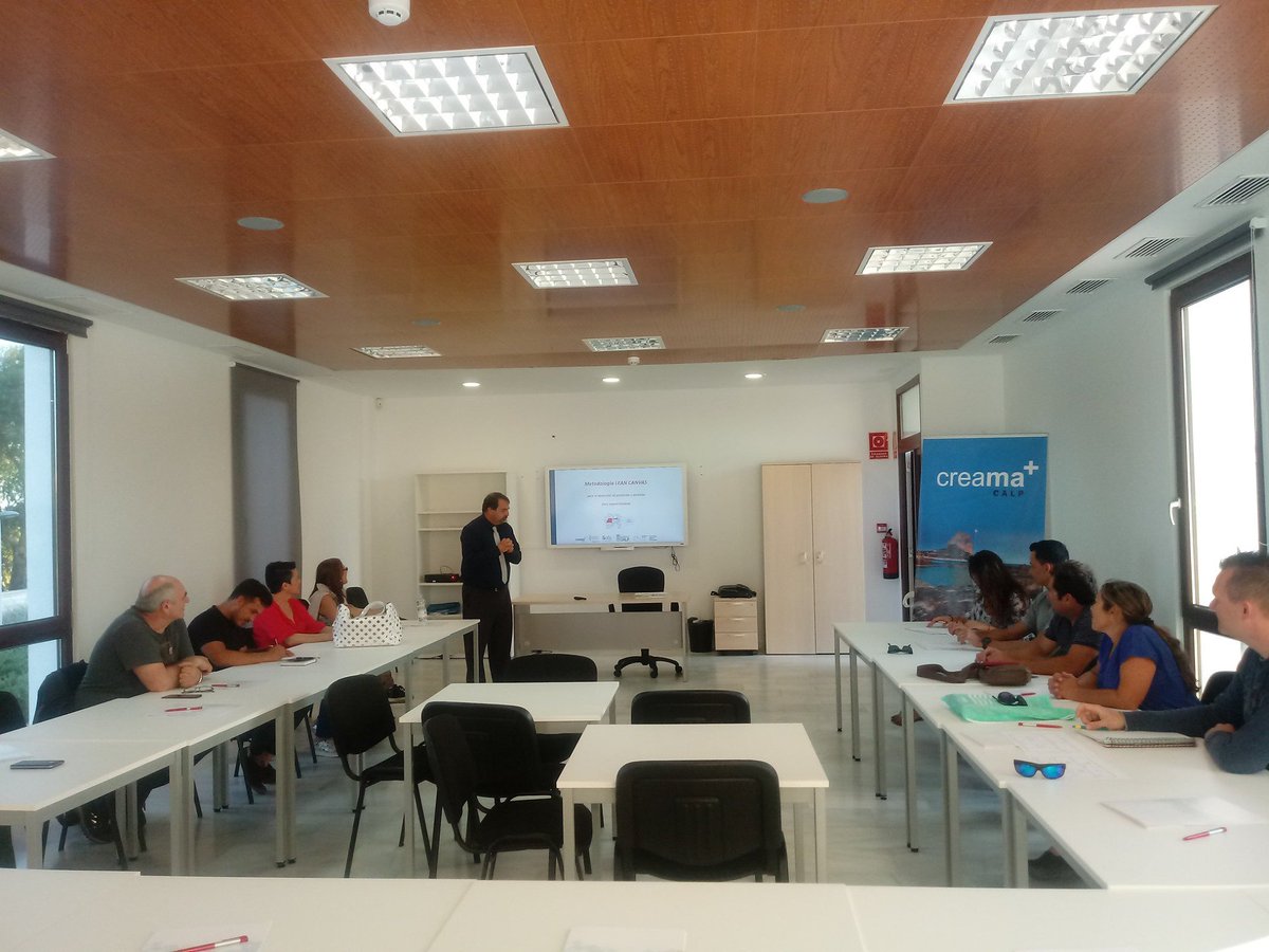 creama_org's tweet photo. Ayer empezó en el #Campusd'Excel.lènciaEmpresarialCasaNova de #Calp el curso de #LeanCanvas dirigido a empresarios y emprendedores.
Hoy será la 2ª sesión, #formaciónempresarial, #mejoracontinua #Creama #MarinaAlta #comerciolocal https://t.co/b2HIBXoq9X
