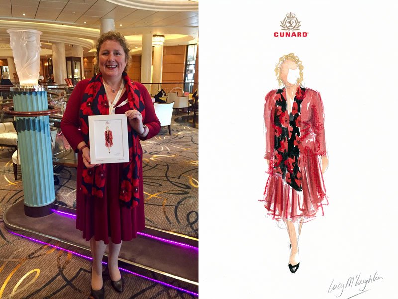 CUN_AgencySales's tweet photo. Were you painted by the fabulous Lucy Mcloughlin @liveeventart at the CLIA Conference on board Queen Mary 2? If so share your pictures below!

Her unique pieces take only 10 minutes to create, yet truly capture each individual! https://t.co/gEgcQXa6ue