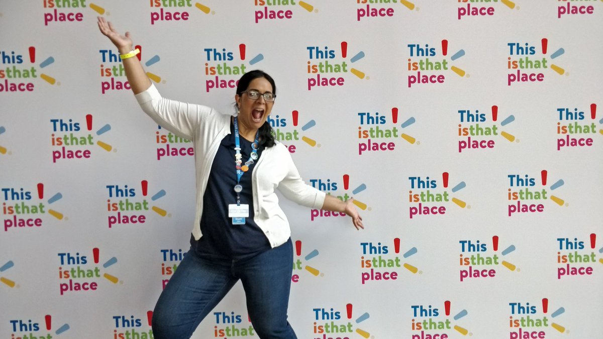 GayatriAgnew's tweet photo. It's possible I'm excited to be here! 🙌🏽 
#WalmartShares #sparkkindness #SparkInclusion #Thisisthatplace https://t.co/ROBNImQFko
