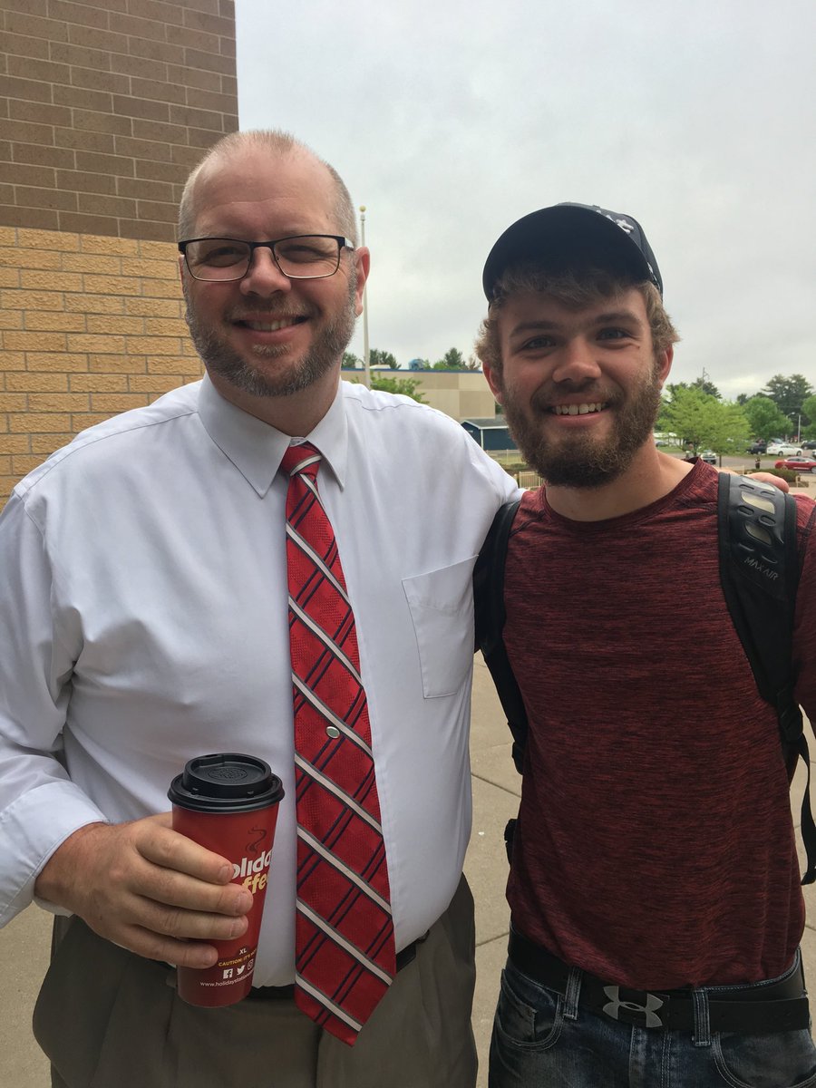 Got to spend some time with State Champion golfer Russell Dettmering this morning—not a bad way to start the day! Congrats Russell—we’re all very proud of you!