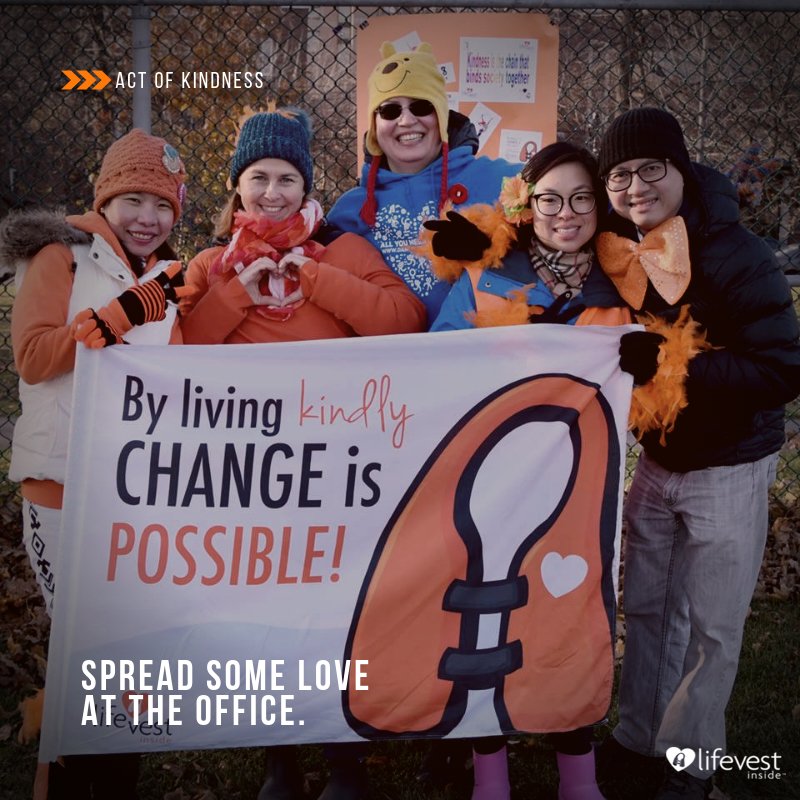LifeVestInside's tweet photo. #ActOfKindness of the Day:
Make cookies for your co-workers. Spread some love at the office. https://t.co/n6Zt8ipOVn