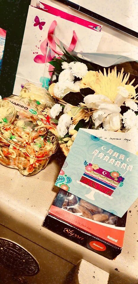WF_FaithForum's tweet photo. Eid greeting from St Johns Church hand delivered by Revd David Britton to neighbours at Leytonstone Mosque. It is such a joy to see this example of the growing bonds of friendship, understanding and respect for the faith traditions of others amongst our faith communities. https://t.co/BKXC0d89lI