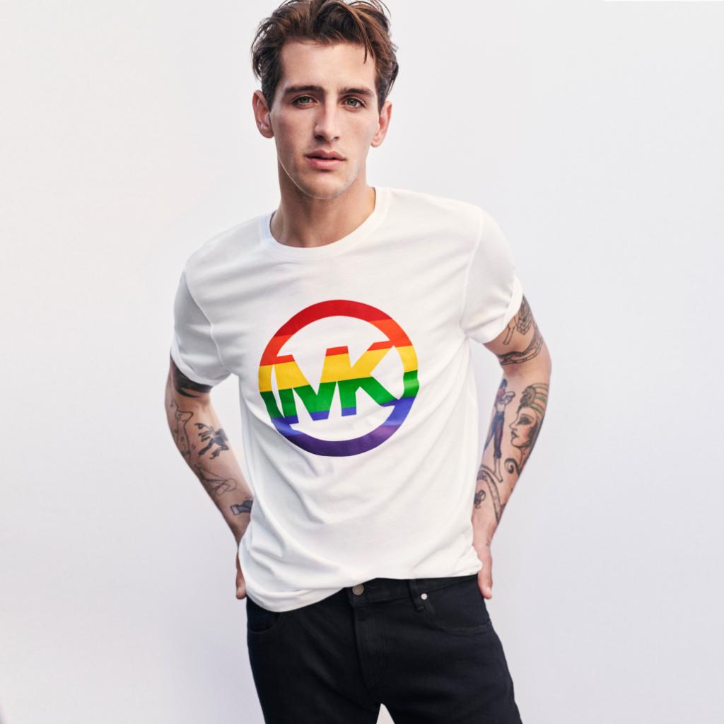 michael kors pride t shirt