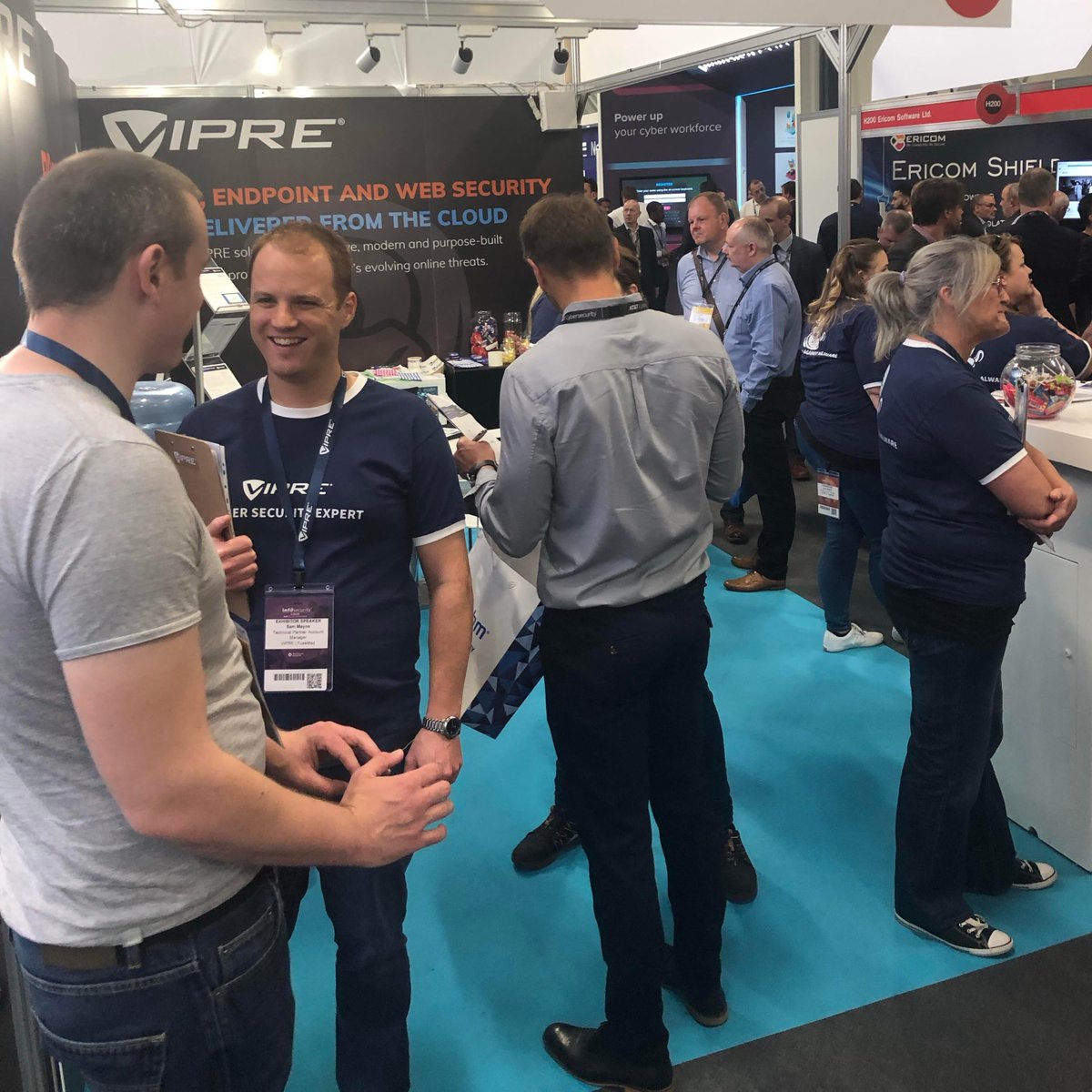 VIPRESecurity's tweet image. Are you enjoying Day 2 of #Infosec19 in London right now? Make sure you stop by the @VIPRESecurity booth (G205) to say hello, we would love to meet you! 

#infosec #informationsecurity