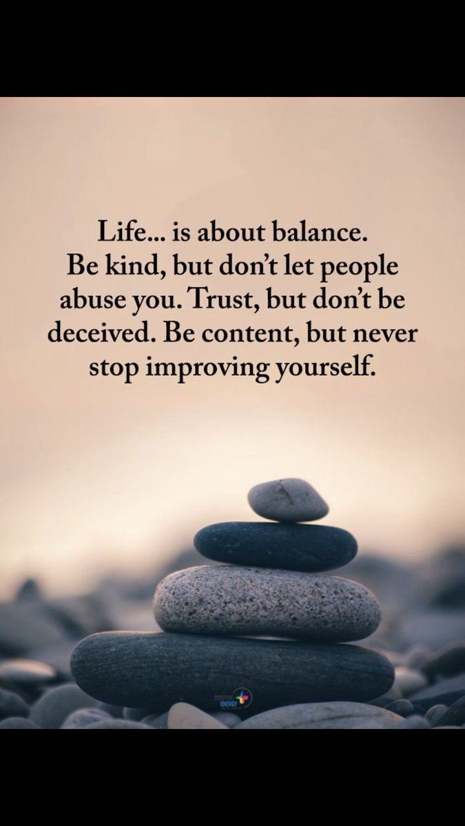 Good Morning #Balance