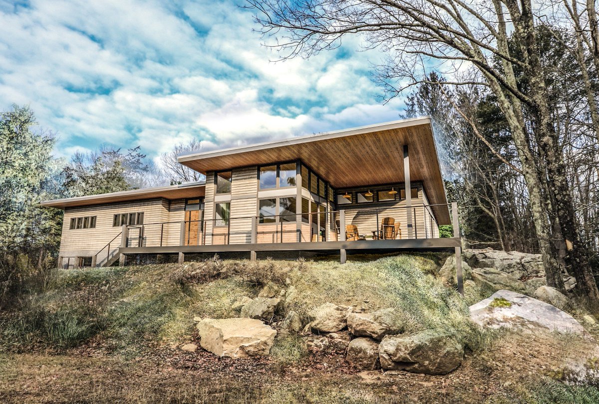 studiobadarch's tweet photo. We posted some updated construction progress pics of the "hebron hill house"... Check it out >> https://t.co/QvO6T0Em00  #constructionprogress #architecture #residentialarchitect #modernresidential #architect https://t.co/4LWWWyRbEJ
