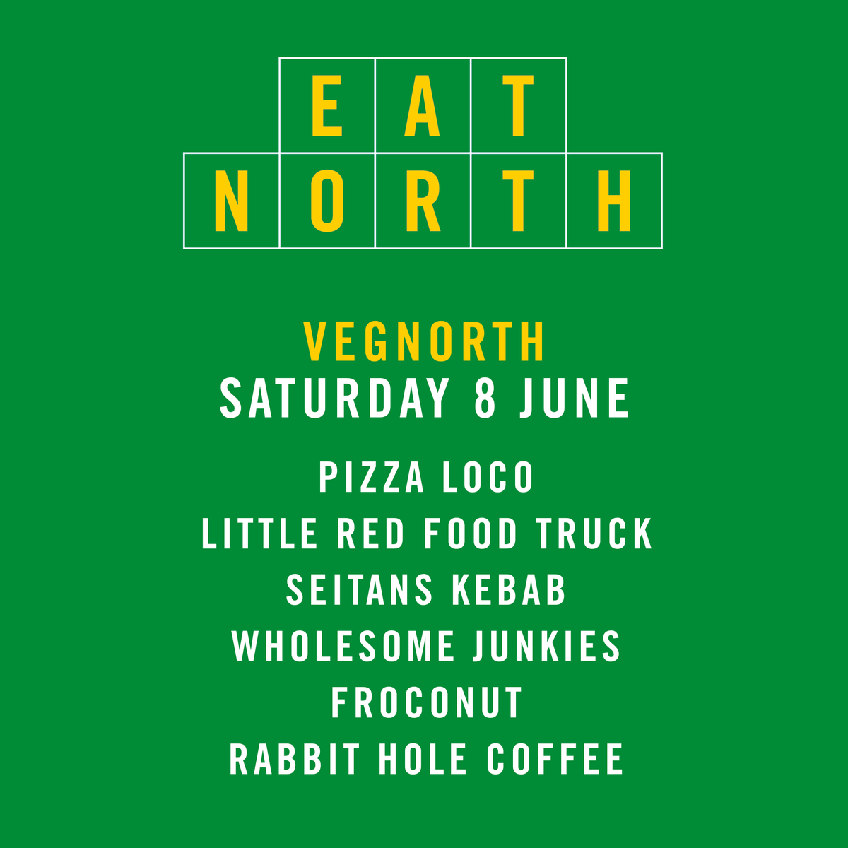 VisitLeeds's tweet photo. After the massive success of #VeganNorth #EatNorth are hosting #VegNorth this weekend 🥦🥕

With vendors focusing on delicious vegetarian and vegan offerings, see below for the exciting line-up  

#Veggie #LeedsSummer

https://t.co/c27Ba5ru74 https://t.co/PvKz1ohF5V