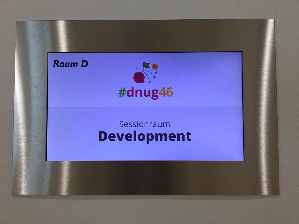 connectday's tweet photo. #dnug46 Fachgruppe Development „Wir haben fertig.“ Zwei tolle Tage mit guten Sessions, vielen Gesprächen und interessanten Menschen liegen hinter uns. Goodbye Essen. Welcome Berlin #dnug47 https://t.co/xNYWRxZhc9