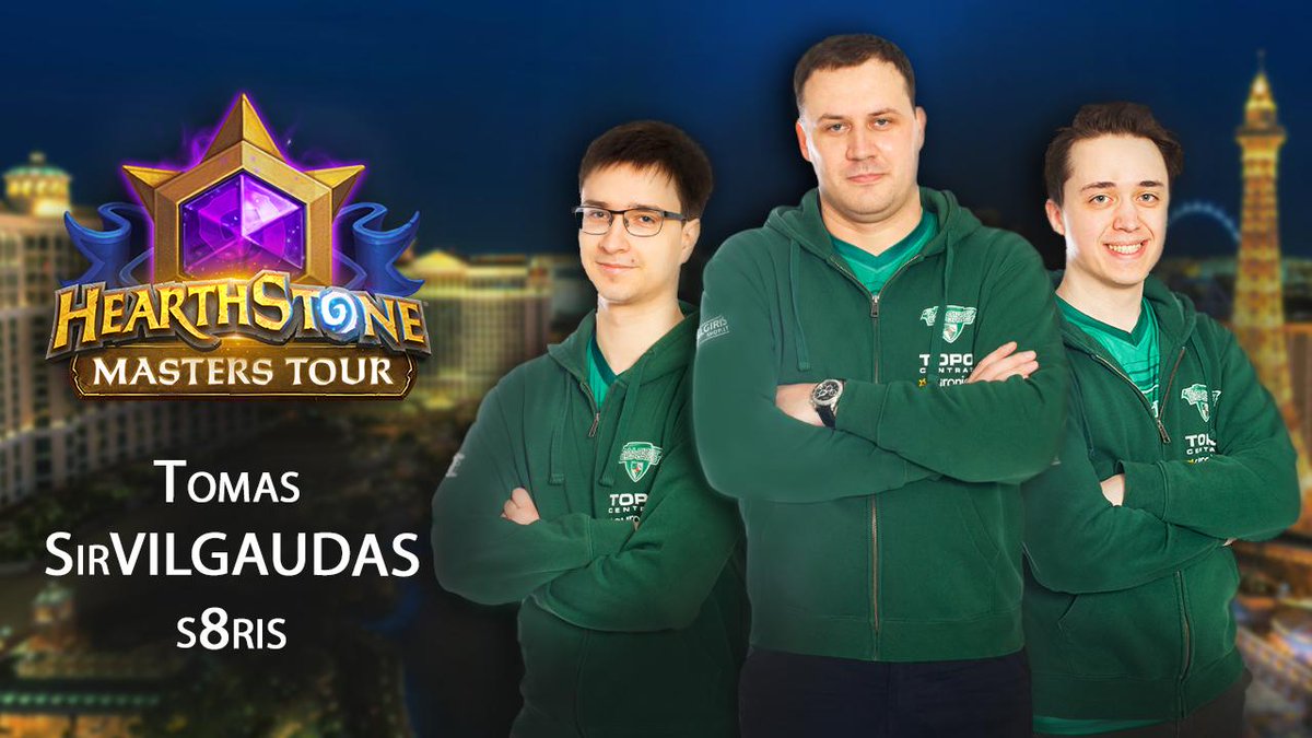 ZalgirisEsports's tweet photo. WP @HS_Tomas, @s8ris and @SirVILGAUDAS 💚
Our whole #Hearthstone team has qualified for the Hearthstone Masters Tour in Las Vegas! We're so proud of them all! 

⬇️ Read how our boys qualified here ⬇️ https://t.co/iPfJKFfPhZ

@HSesports 
#HearthstoneMasters
#ZalgirisEsports https://t.co/0yKeKEOejm
