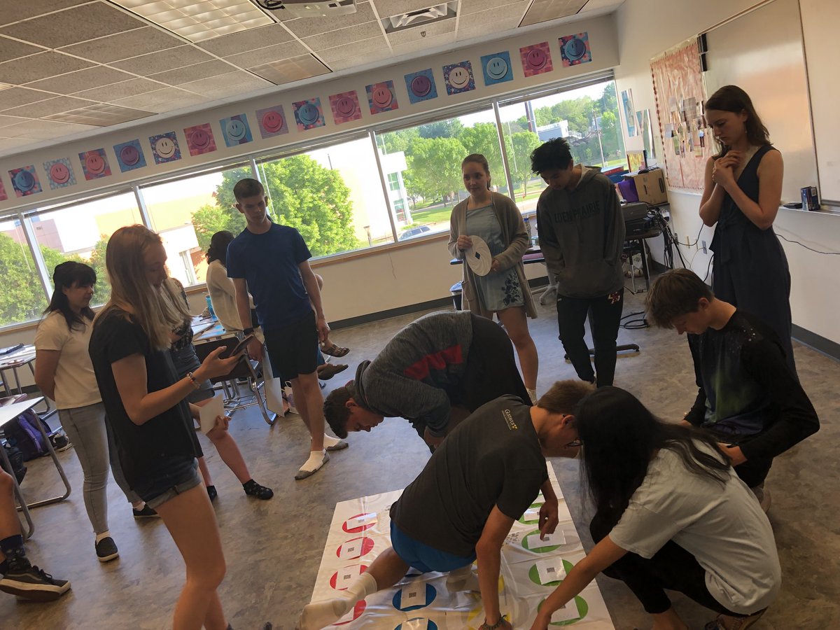 AP Calculus Twister with QR codes!  #EPHSinspired