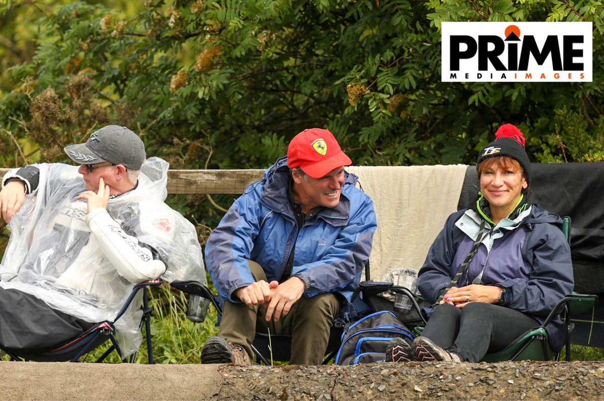Supporters of <a href="/ttracesofficial/">Isle of Man TT Races</a> are in good spirits at the <a href="/gooseneck/">gooseneck</a> following a downpour and delayed start to today’s racing #gooseneck #iomtt2019 <a href="/ManxRadioMSport/">Manx Radio Motorsport</a> #TT