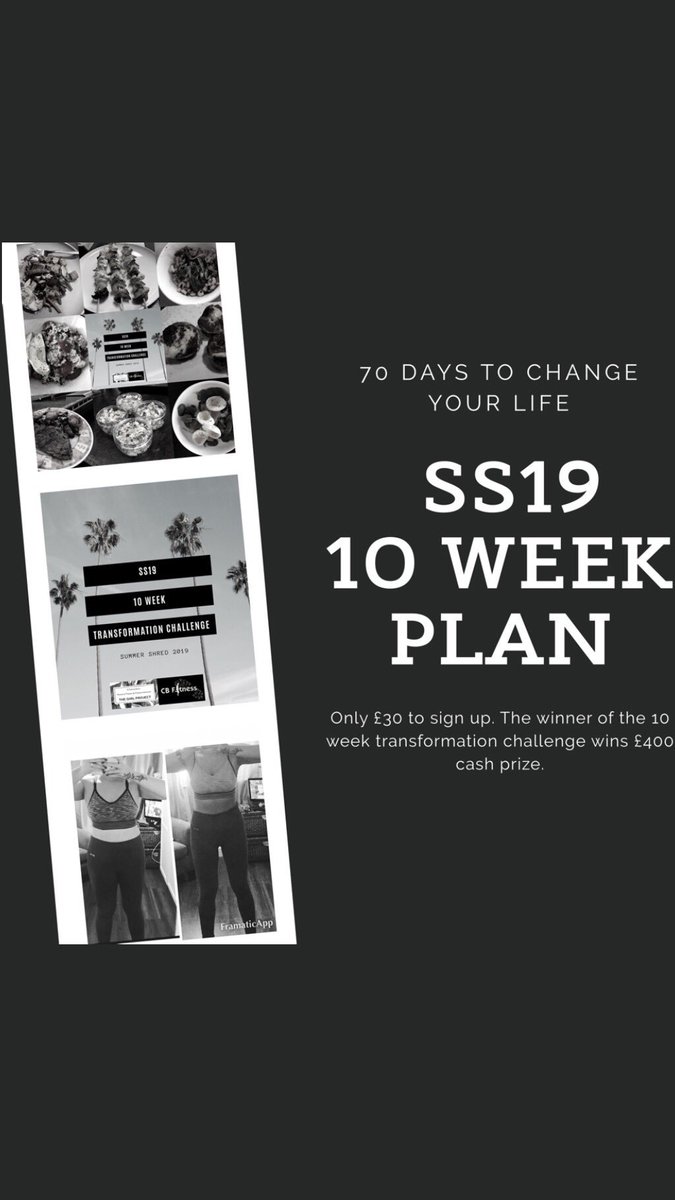 CraigBroom's tweet photo. GET YOURSELF INVOLVED TO SMASH YOUR SUMMER BOD &amp; BE IN WITH A CHANCE OF WINNING OVER £400!!
☀️💷☀️💷☀️💷☀️💷☀️💷☀️💷☀️💷☀️💷☀️💷
SS19 Pre Sale Limited Offer £30. 10 Week Transformation Challenge. Starting 1st July 2019

#Transformation #feelinggood #fitness #gym https://t.co/Qa9FG9IALj