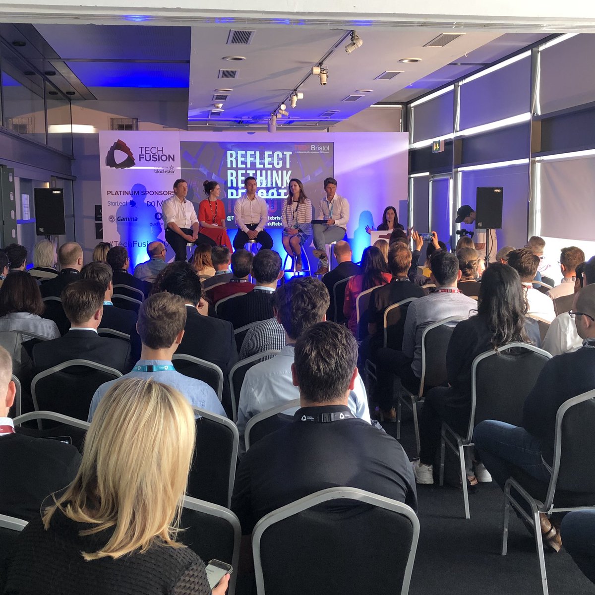 TEDxBristol's tweet image. Future of tech?

“Think human first.” @okkohealth 

#TechFusion2019 @TechFusionExpo #ReflectRethinkReboot