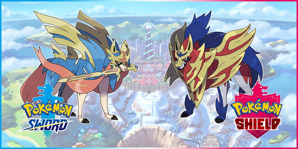 Pokémon Blast News on X: Artworks oficiais dos Lendários de Sword &  Shield: Zacian e Zamazenta  / X