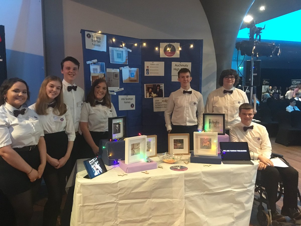 Good luck to <a href="/TreasuresTartan/">Tartan Treasures</a> at the <a href="/YE_Scotland/">Young Enterprise Scotland</a> #FOYE today!! #enterpriseforall 👏🏻👏🏻