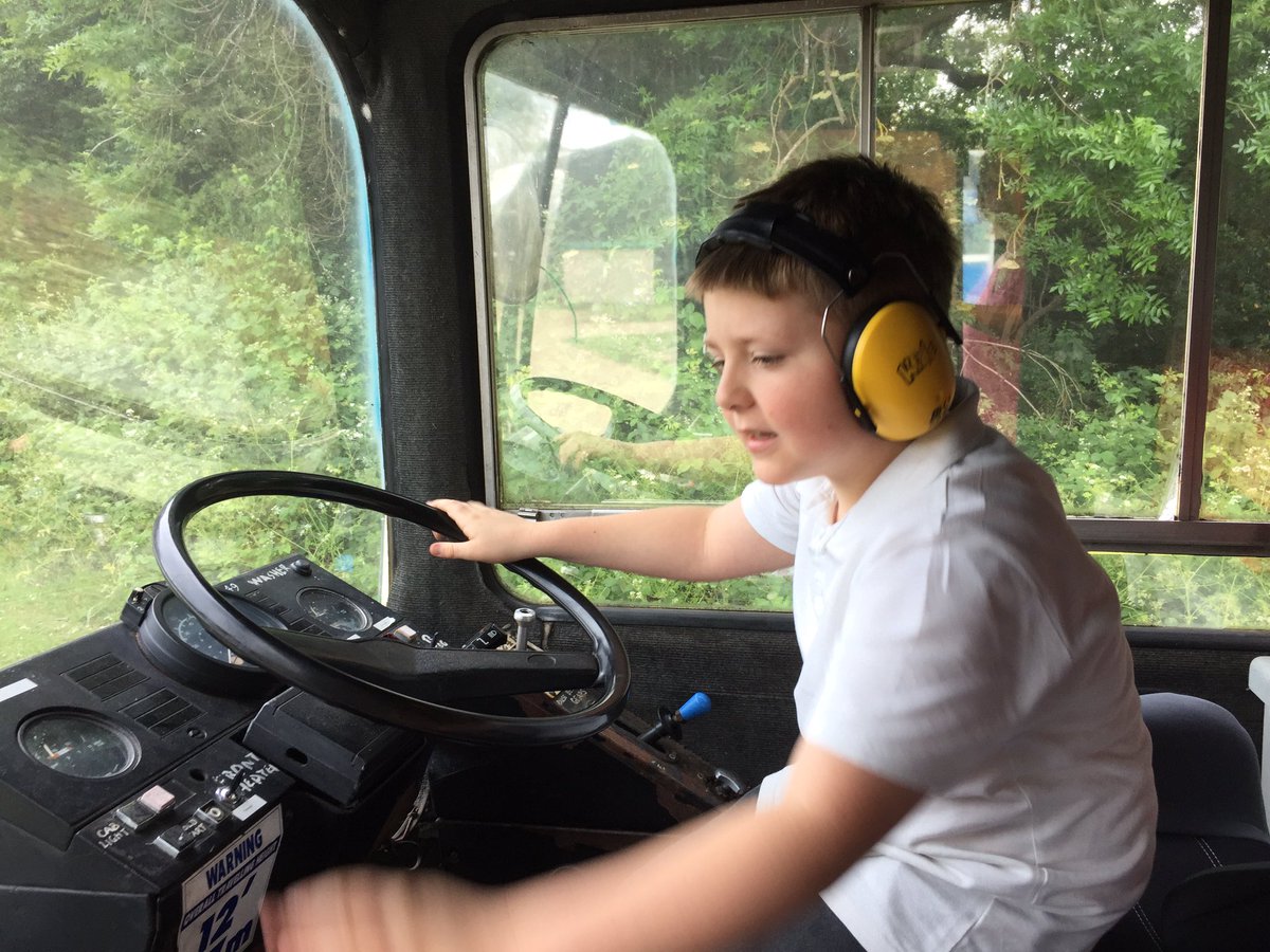 abbotsstaff's tweet photo. Driving the bus ๐ #imagination #storytime #learningbus https://t.co/ILiyzU7oon