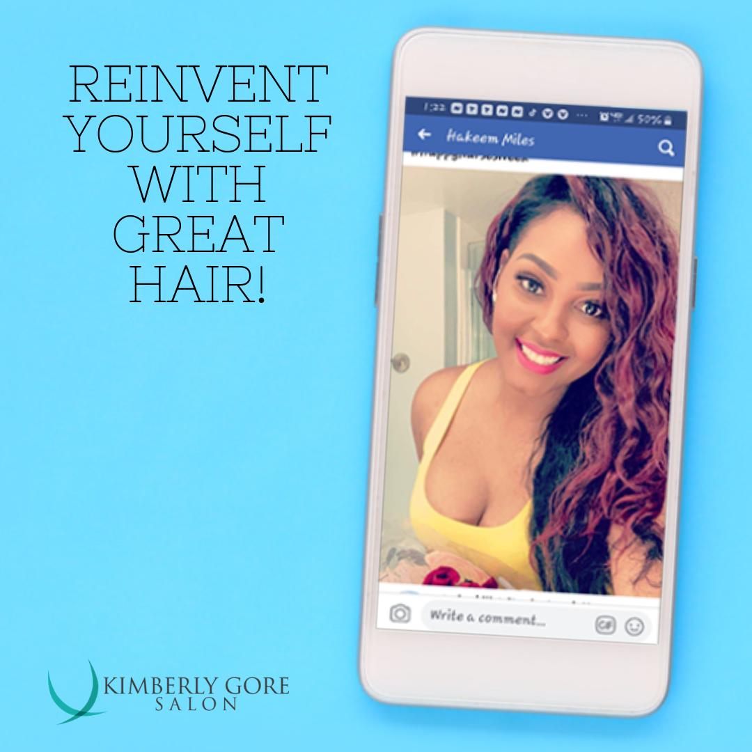 KimGoreSalon's tweet photo. Reinvent yourself with great hair at #KimberlyGoreSalon.
📱 #Selfie Approved! 📱
https://t.co/erITbFQOuz https://t.co/20z1FJWbDL