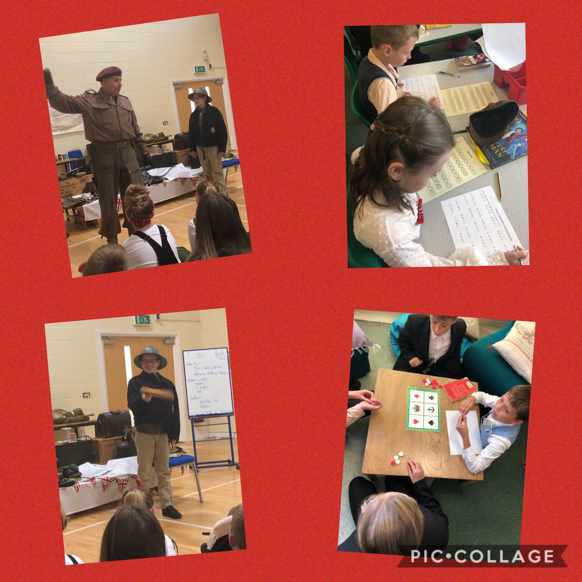 Y6 have had a wonderful day bringing history to life as part of our 75th D-Day landing celebration.