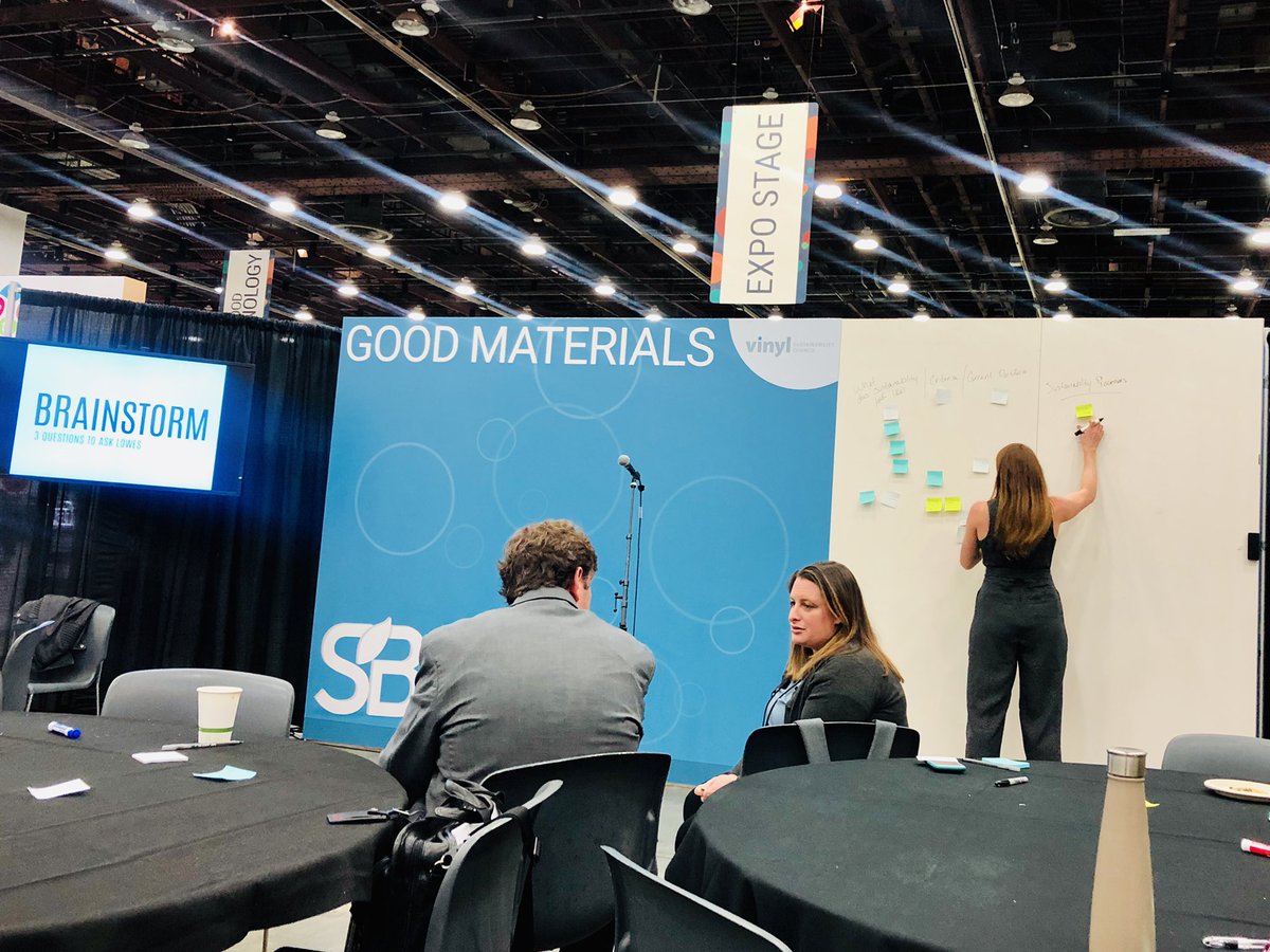 trendagitator's tweet image. Yesssssss #vinyl is a thing! Really enjoyed workshopping cleaner, greener brand marketing solutions at the innovation expo. ✅💡🍃
#sb19Detroit #goodmaterials @letstalkvinyl @cristian_barcan #innovationlab