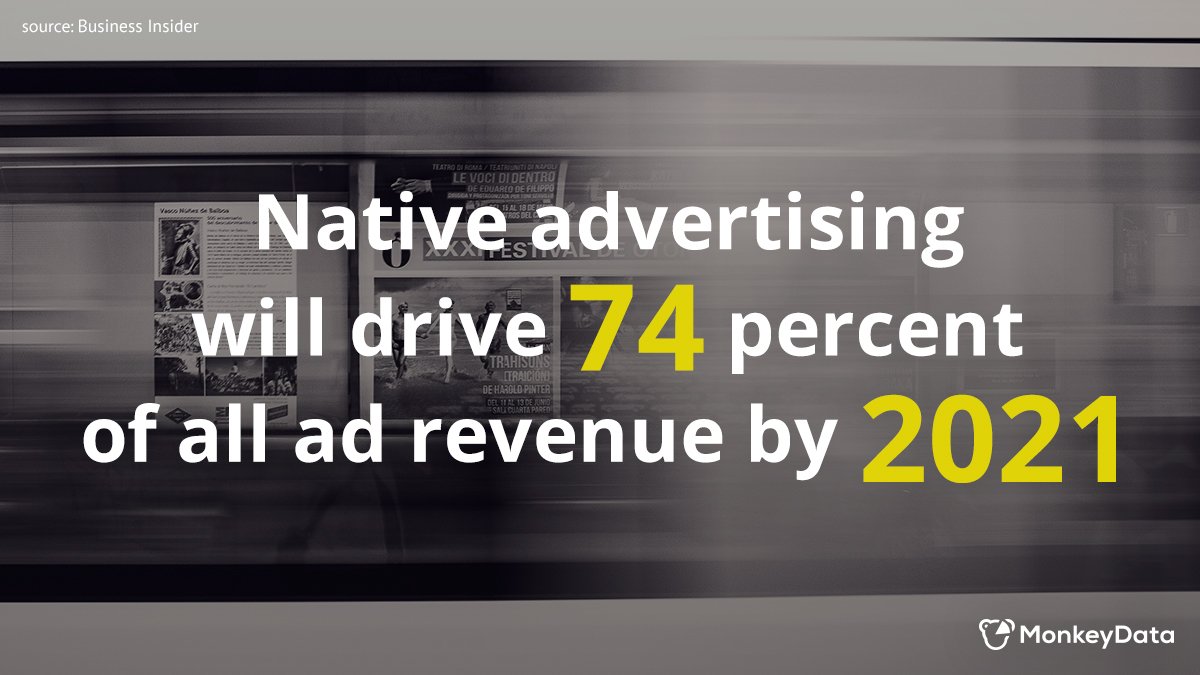 Monkey_Data's tweet photo. Deliver ads that are subtle, helpful, and non-intrusive.
#monkeydata #inspiration #WednesdayWisdom #wednesdaythoughts #Wednesday #smallbusiness #business #startups #startup #success #BusinessMan #socialmedia https://t.co/IkM0UK96yU