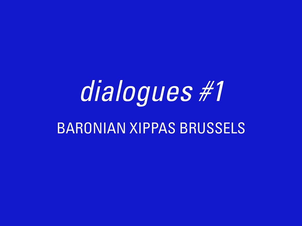 Opening this Sat 6/8 at <a href="/XippasGalleries/">Xippas</a> #Paris, ‘Dialogues #1: Baronian Xippas Brussels’ 
celebrates the recently opened Baronian Xippas Gallery with an exhibition of artists from both galleries, including #JamesSiena: xippas.com/exhibitions