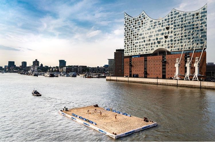 A true place for beach volley 😍🏖 #HamburgOpen