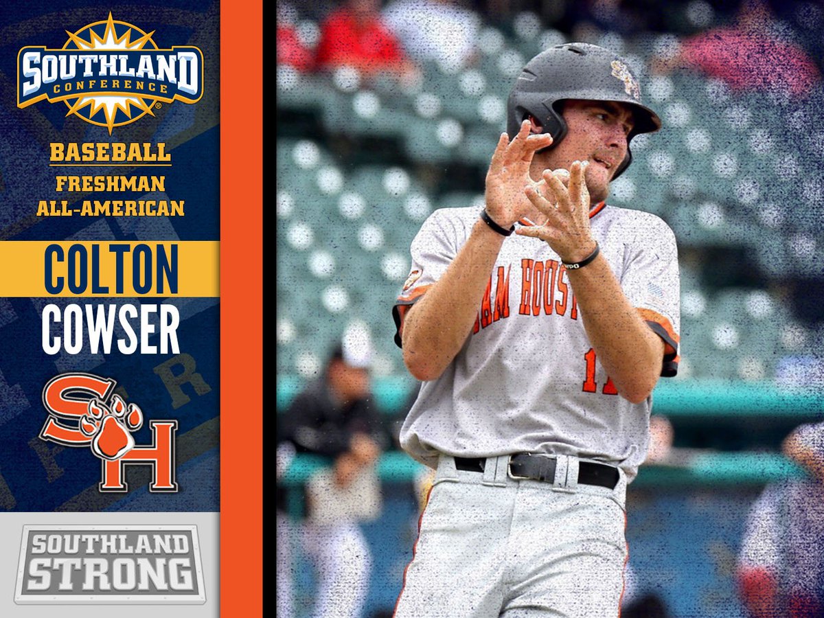 SouthlandSports's tweet photo. BSB: Four Southland Conference ⚾️ student-athletes named Freshman All-America by @CBNewspaper. #SouthlandStrong https://t.co/NhYdWMPCSM