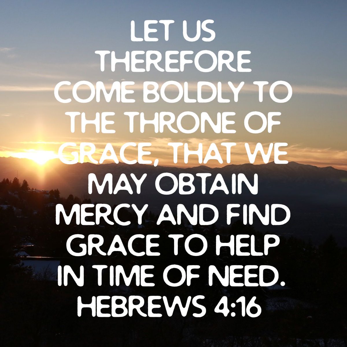la_doll71's tweet photo. Let us therefore come boldly to the throne of grace, that we may obtain mercy and find grace to h…
https://t.co/T1Dl3KcUxl https://t.co/vqswzzm0oT