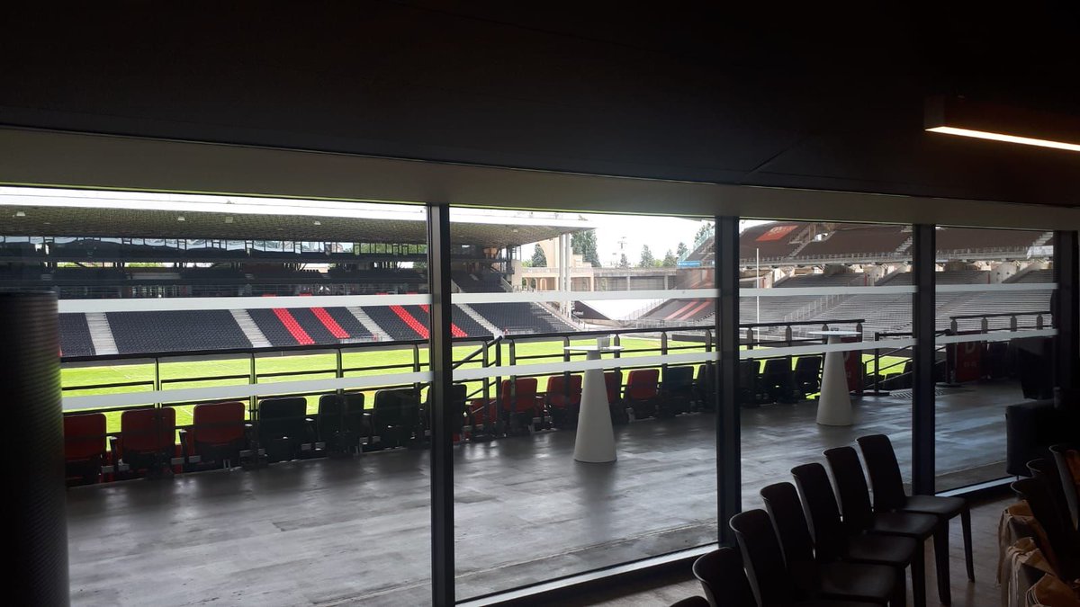 Axis Axone, aux côtés de <a href="/VilogiaGroupe/">Vilogia</a>, accueille les festivaliers #ISHF2019 au Matmut Stadium pour présenter la stratégie de bâtiments passifs dans le logement social 🏢.