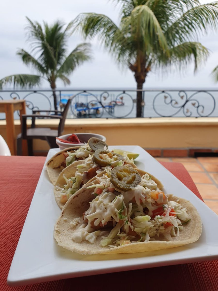 CaribeTesoro's tweet photo. In the HEAT of the day, it's cooler on our pier.
Take a break and get a break on LUNCH with our $3 Menu. 
TACO PLATE (Vegetarian or chicken only) 3 tacos.
STICKY RIBS
CHIPS &amp; CHIMOL
ROLLED TACOS
Have Lunch on the PIER today. 
$3 LUNCH...
#CaribeTesoro #EATS #CaribeTesoroWestBay https://t.co/ARUHdGFeA1