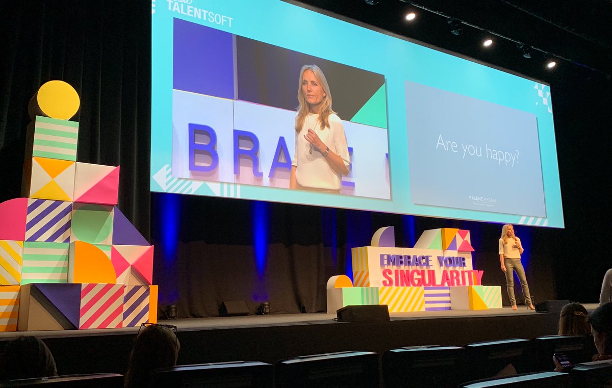 Altaide_JF's tweet photo. Are you happy ? Keynote de @MaleneRydahl auteure de « Heureux comme un Danois » pour conclure les 2 supers journées du #clubts @TalentsoftGroup #talensoft https://t.co/QHJGn3fgyL
