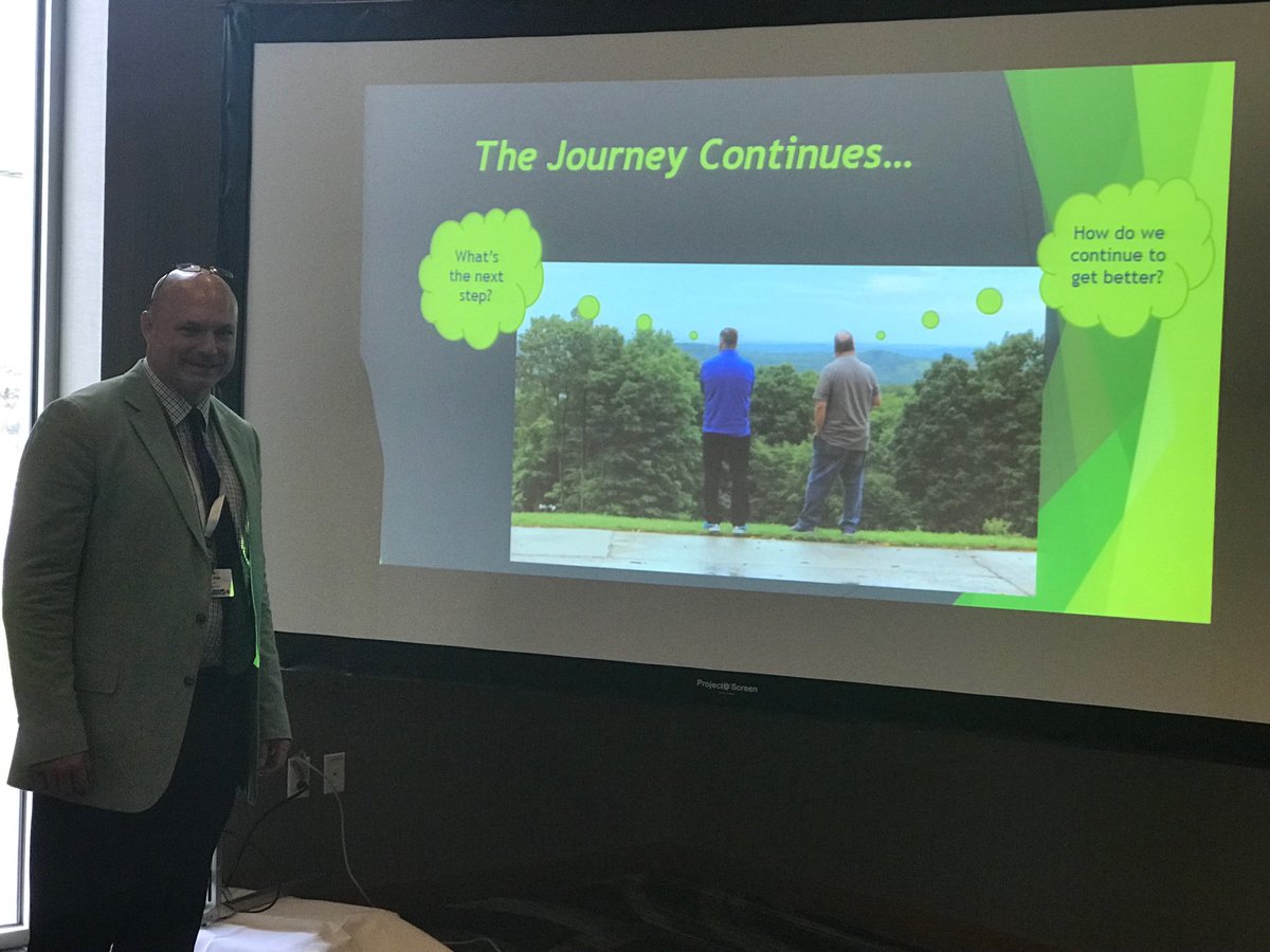 Warden Nagy talks about the future at NAAWS. Those two people in the picture look familiar.